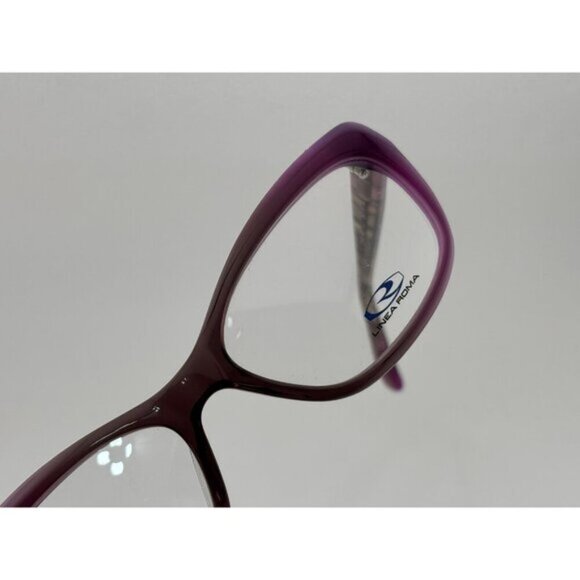 LINEA ROMA - CLASS 293 C1 54-16-135 Brown & Pink Glasses Frames - Picture 3 of 9